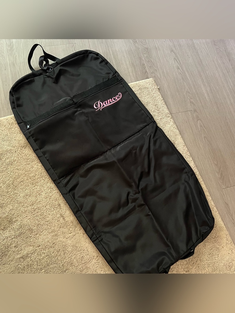 Black Travel Garment Bag